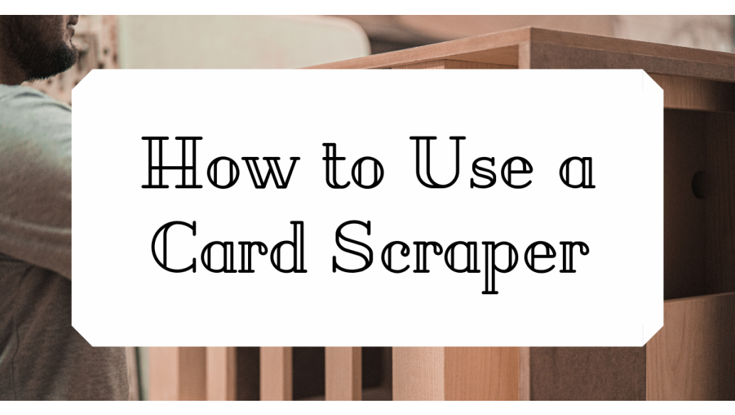 How to Use a Card Scraper
