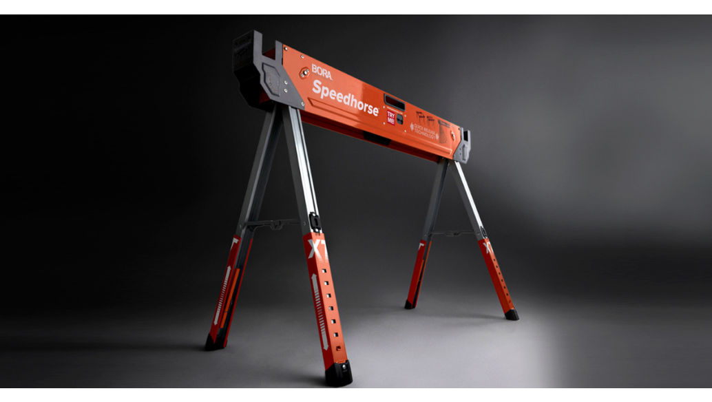 A Horse of a Different Color: BORA® Tool Launches New Height-Adjustable Speedhorse